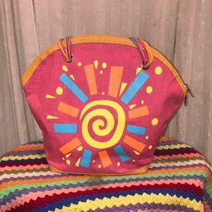 Vintage Beach Bag🌞☀️🌈